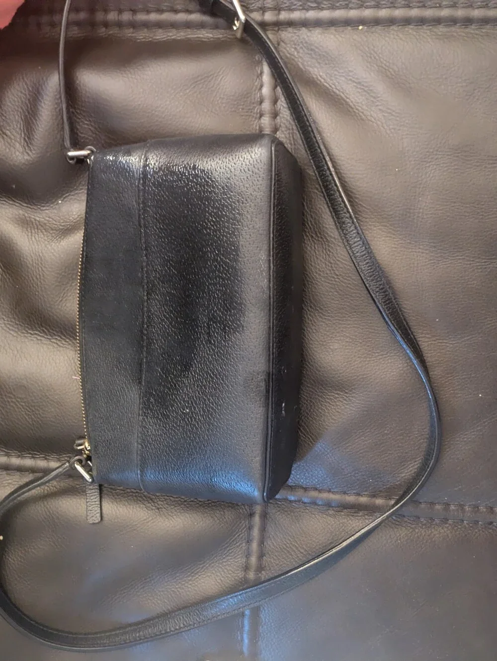 kate spade Black Leather Crossbody purse